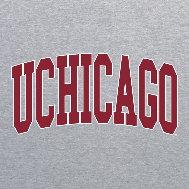 UChicago Maroons Mega Arch T-Shirt - Sport Grey