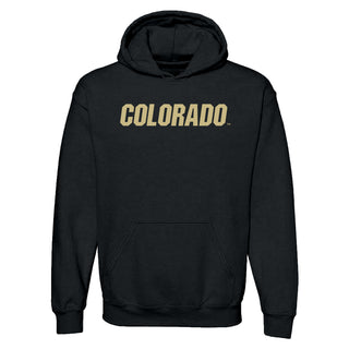 University of Colorado Buffaloes Basic Block Hoodie - Black