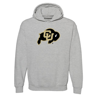 University of Colorado Buffaloes Primary Logo Hoodie - Sport Grey