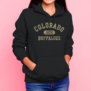 University of Colorado Buffaloes Athletic Arch Hoodie - Black