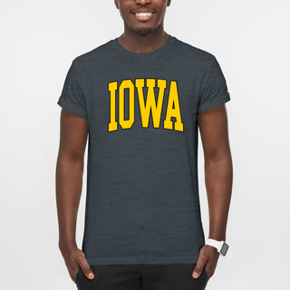 The University of Iowa Hawkeyes Mega Arch T-Shirt - Dark Heather