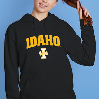 Idaho Vandals Arch Logo Hoodie - Black