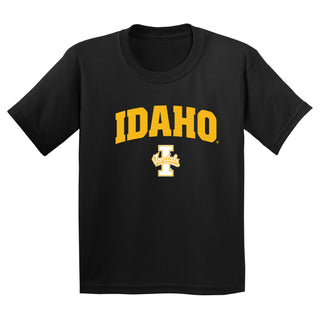 Idaho Vandals Arch Logo Youth T Shirt - Black