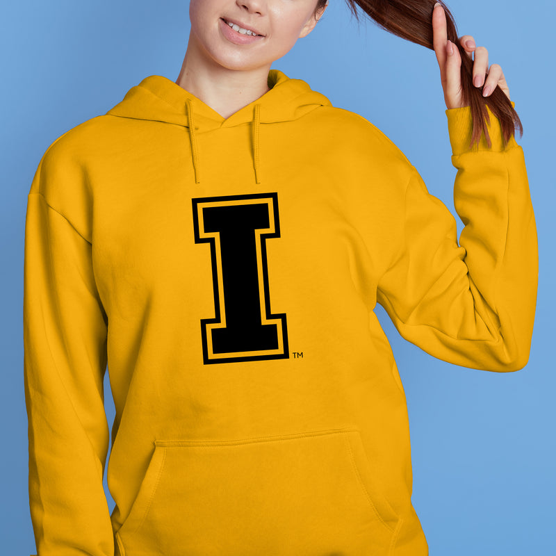 Idaho Vandals Primary Logo Hoodie - Gold