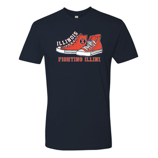 Illinois High Tops NLA T-Shirt - Midnight Navy