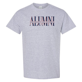 Illinois Classic Alumni T-Shirt - Sport Grey