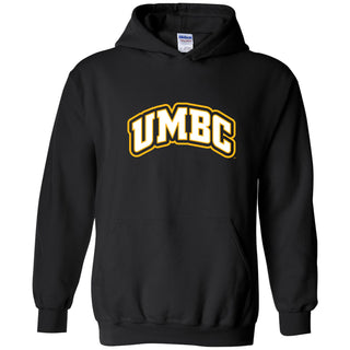 University of Maryland Baltimore County Retrievers Basic Block Heavy Blend Hoodie - Black