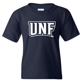 University of North Florida Ospreys Basic Block Youth Short Sleeve T Shirt - Navy