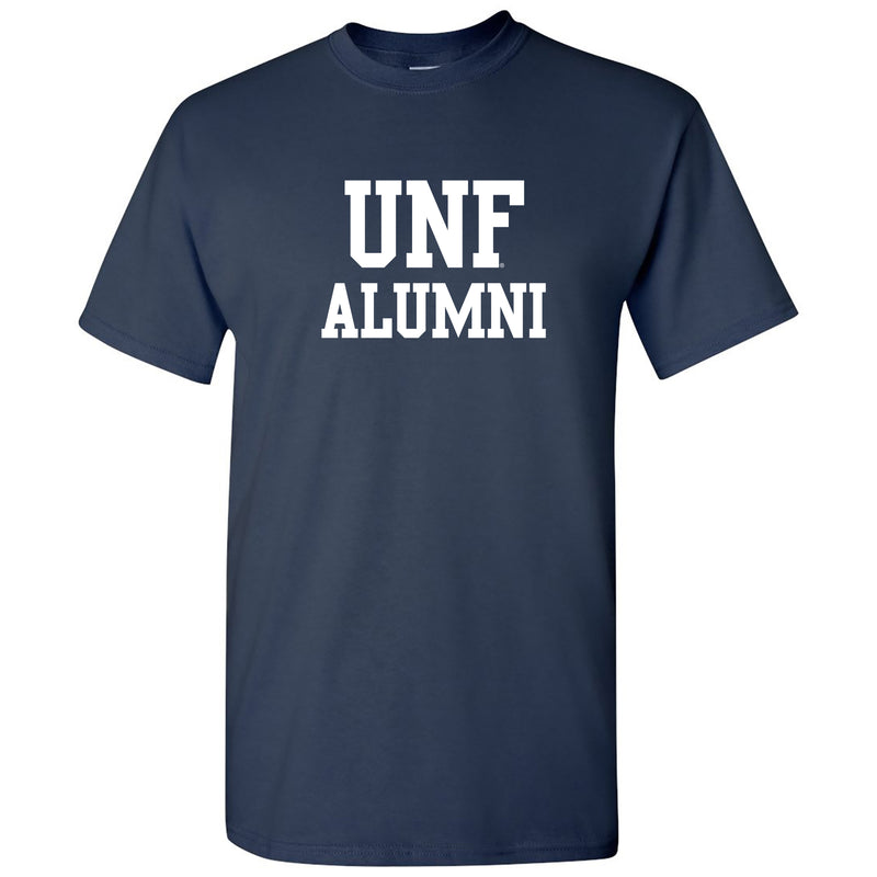 University of North Florida Ospreys Alumni Block Short Sleeve T Shirt - Navy