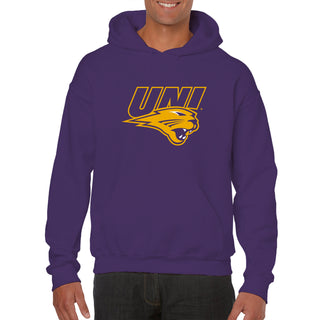 University of Northern Iowa Panthers Primary Logo Hoodie - Purple