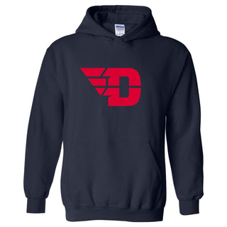 University of Dayton Flyers Primary Logo Heavy Blend Hoodie - Navy