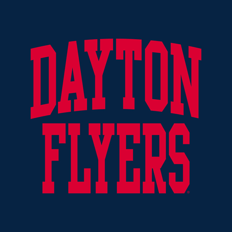 Dayton Front Back Print T-Shirt - Navy