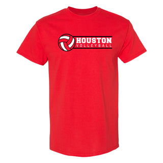 Houston Cougars Volleyball Spotlight T Shirt - Red