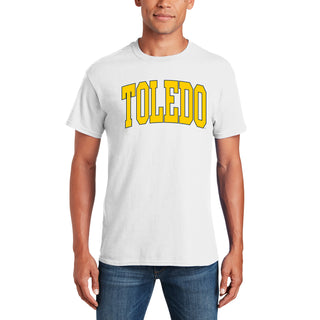 Toledo Rockets Mega Arch T-Shirt - White