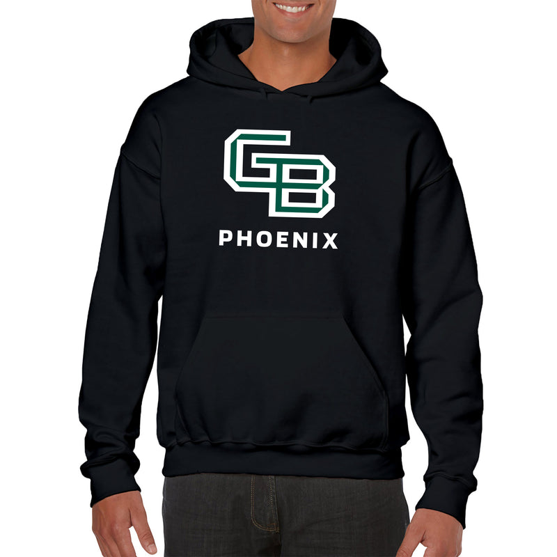 UW-Green Bay Primary Logo Hoodie - Black