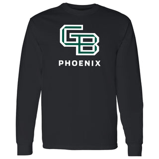 UW-Green Bay Primary Logo Long Sleeve - Black