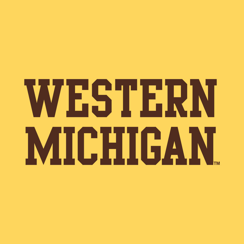 Western Michigan Basic Block Creeper - Yellow