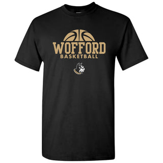 Wofford College Terriers Basketball Hype T Shirt - Black