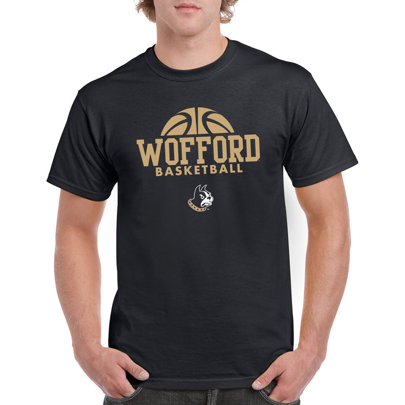 Wofford College Terriers Basketball Hype T Shirt - Black