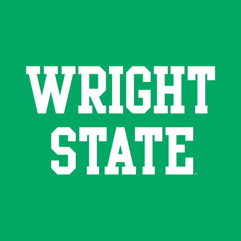 Wright State University Raiders Basic Block Youth Short Sleeve T Shirt - Irish Green