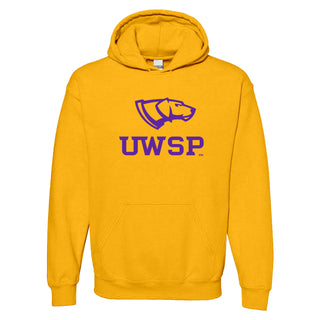 UW-Stevens Point Primary Logo Hoodie - Gold