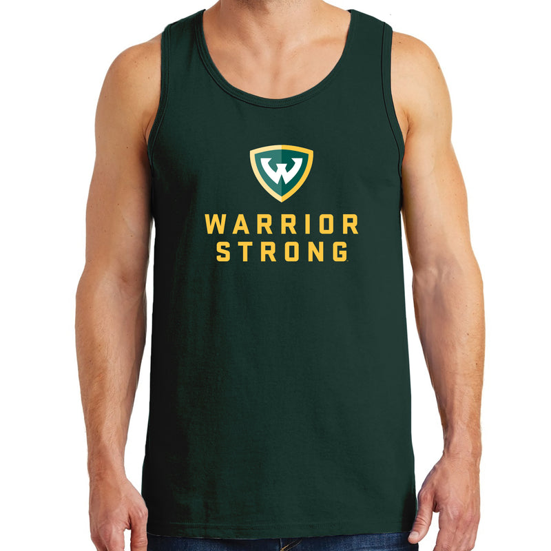 Wayne State University Warrior Strong Tank Top - Forest