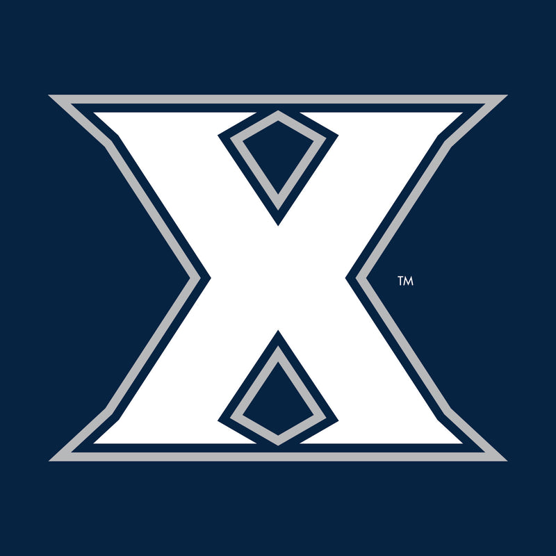 Xavier University Musketeers Primary Logo Short Sleeve T Shirt - Navy