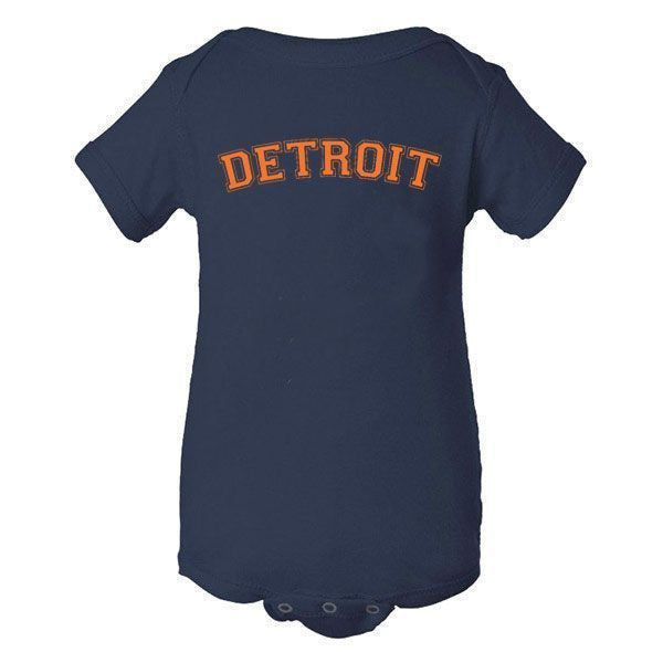 Detroit Orange Creeper - Navy